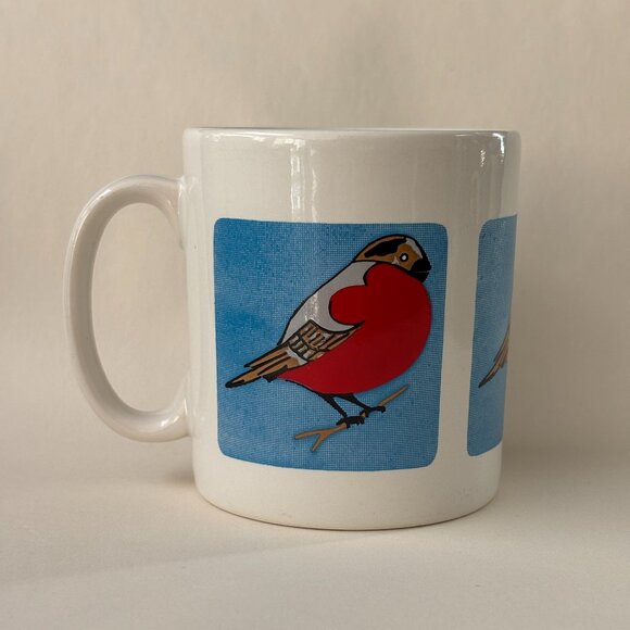 Vintage Robin Mug - Picture 1 of 6